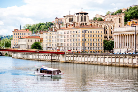 Lyon city in France
