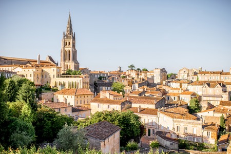 Saint Emilion villageの写真素材