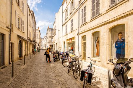 La Rochelle city in Franceのeditorial素材