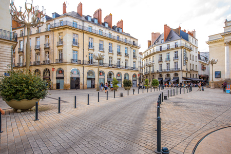 Nantes city in Franceのeditorial素材