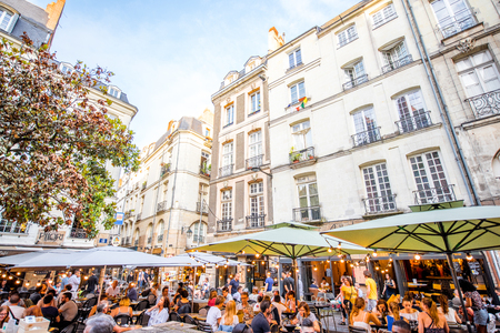 Nantes city in Franceのeditorial素材