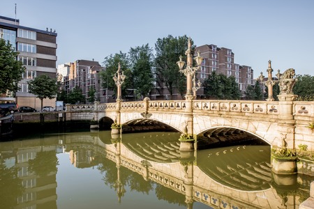 Rotterdam city in Netherlandsの写真素材