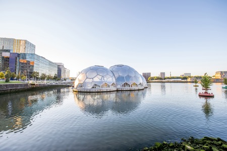 Rotterdam city in Netherlandsのeditorial素材