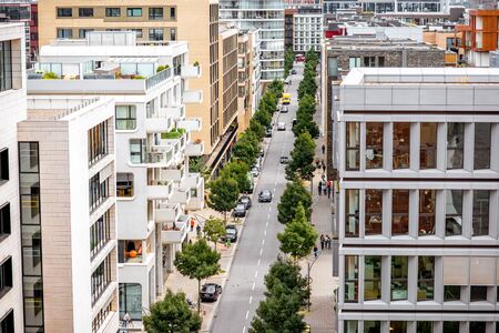 Hamburg city in Germanyのeditorial素材