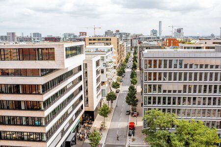 Hamburg city in Germanyのeditorial素材