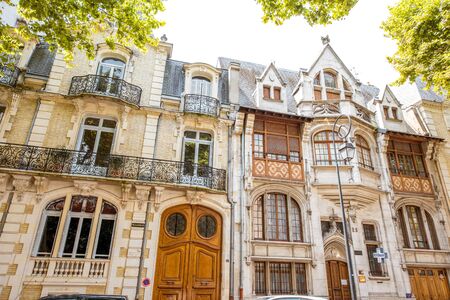Buildings in Vichy city , Franceのeditorial素材