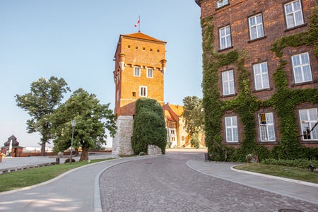 Wawel castle hill in Krakowのeditorial素材