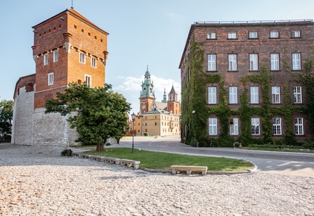 Wawel castle hill in Krakowのeditorial素材