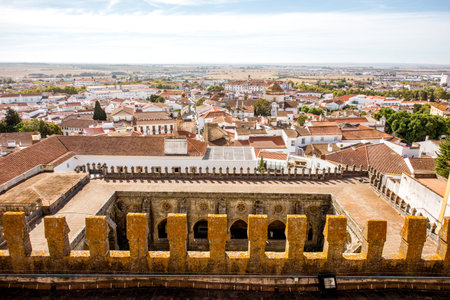 Evora old town in Portugal