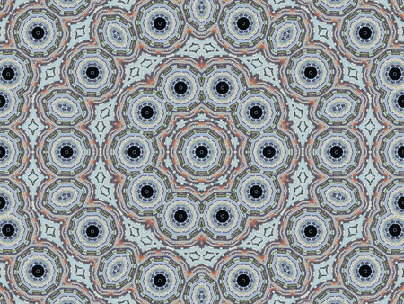 Black and white circle pattern