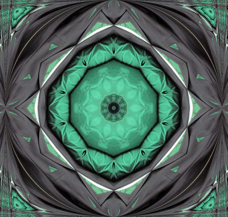 Green and black diamondの写真素材