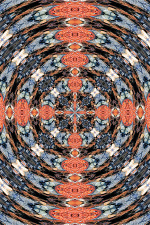 Pink and blue abstractの写真素材