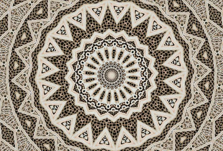 Stone fretwork abstractの写真素材