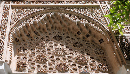 Stone fretwork arch 3