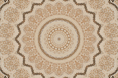 Stone fretwork abstract 3
