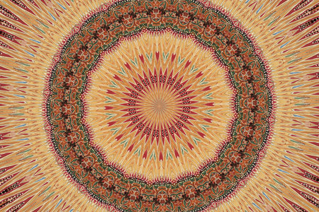 painted ceiling abstract 2