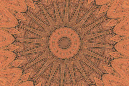 Orange abstract 8