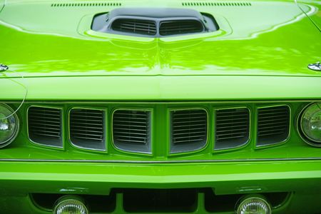 GREEN GTO GRILLの写真素材