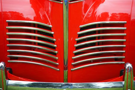 CUSTOM ORANGE GRILLの写真素材