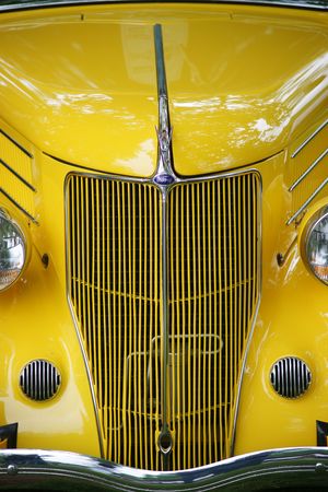 OLD YELLOW GRILLの写真素材