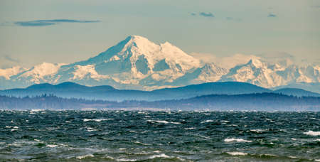 Mt. Rainier and the Grand Teton National Park, Wyomingの写真素材