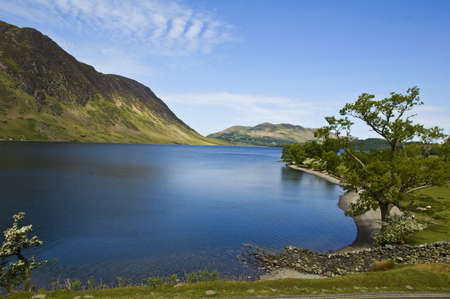 Buttermere UK lakesの写真素材