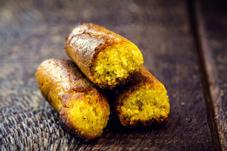 Brazilian corn bread, is a type of corn and wheat bread traditionally made in Portugal, Galicia and...