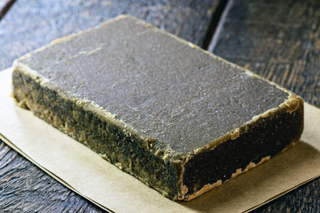 Rapadura is a sugar cane-based sweet, consumed in Brazil made in CearÃ¡, Brazilian dessert, hard...