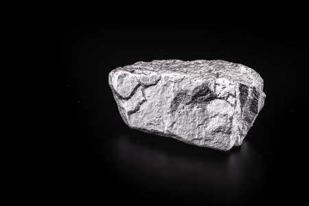 rough cobalt stone, extracted from africa. Heavy mining.の写真素材