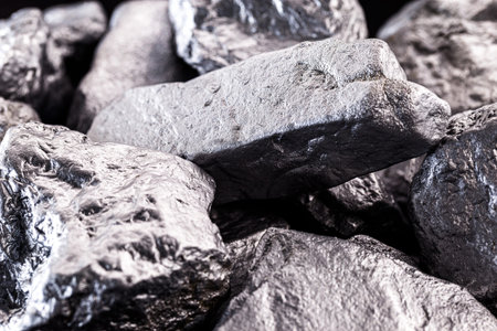 Silicon is a chemical element used in chips, building material and industry. Platinum rough stone,...