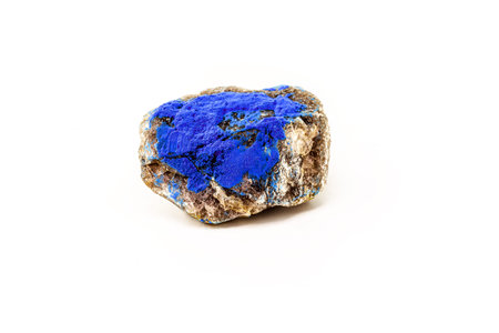 Cobalt is a chemical element present in the enameled mineral (CoAs2), which is used as a pigment for...