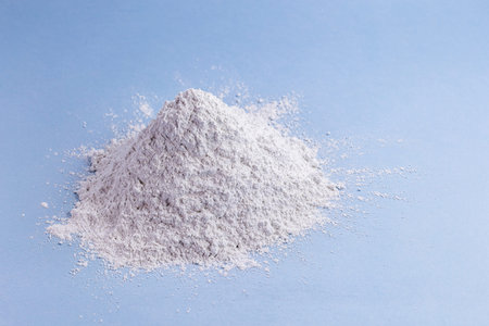 zinc oxide, white powder used as a fungus growth inhibitor in paints and as an antiseptic ointment...