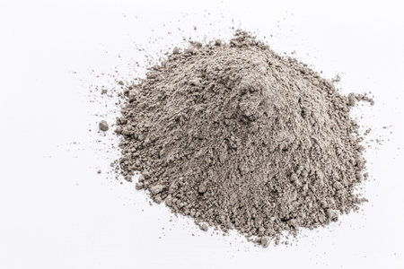 zinc oxide, white powder used as a fungal growth inhibitor in paints and as an antiseptic ointment in medicineの写真素材
