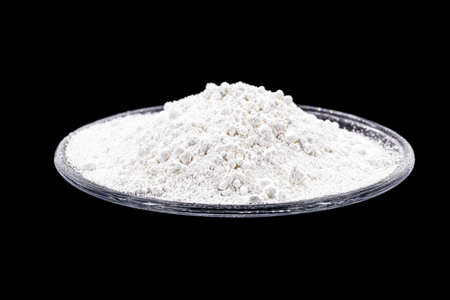 Barium sulfate, a white crystalline solid with the chemical formula BaSOâ, is used as a contrast agent during x-ray procedures.の写真素材