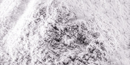 Zinc sulfate, colorless crystalline chemical compound, mineral, food supplement, isolated white...