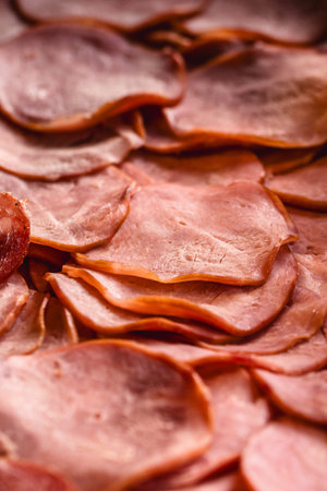 Brazilian sliced â€‹â€‹ham, served at party buffets and events as an appetizer