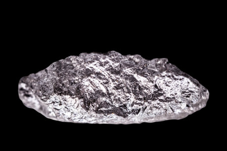 Aluminum is a chemical element. Aluminum stone for industrial use.の写真素材