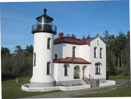 Admiralty Head Lighthouseの写真素材