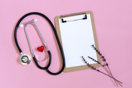 International nurses week. Congratulation for nurse day, space for textの写真素材