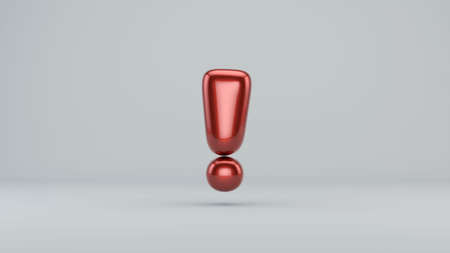 Glossy paint letter Q. 3D render of bubble font with glint isolated on white background.の写真素材