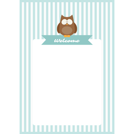 name tag for boyのイラスト素材