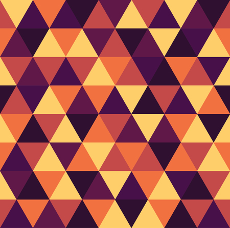 Triangle Pattern with multicoloursのイラスト素材