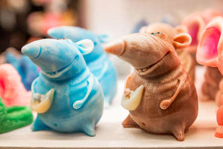 Photo of Rat soap in a shop windowの写真素材