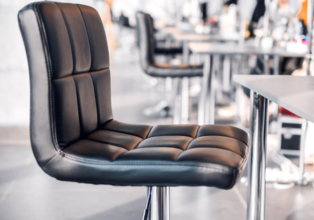 Workplace for hairdressers, stylists and make-up artists. Beauty sphere work concept. Horizontal...