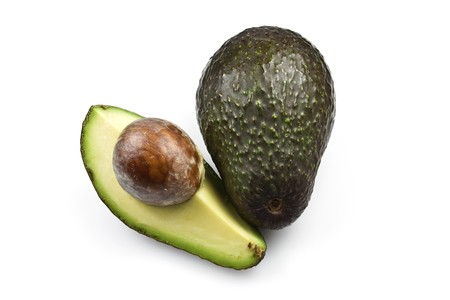 Organic Avocadoの写真素材