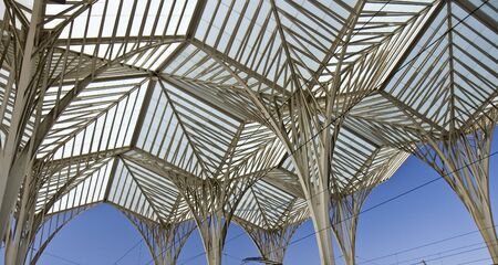 Modern Train Stationの写真素材