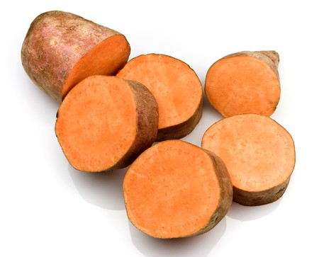 Sweet potatoesの写真素材
