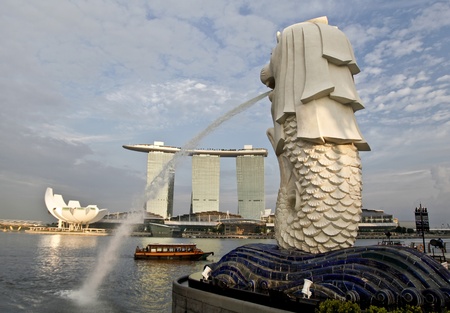 Singapore new cityscapeのeditorial素材