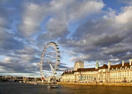 London Eyeのeditorial素材
