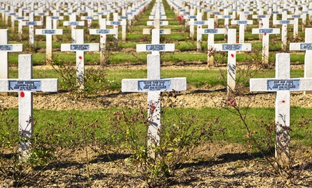 Verdun War Cemeteryのeditorial素材